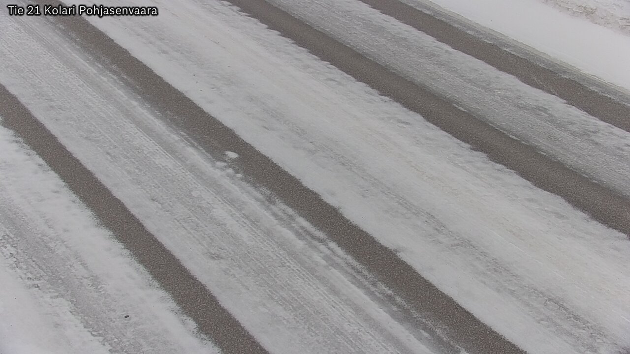 Weather Camera Image Väg 21 Kolari, Pohjasenvaara, Kolari, Lappi