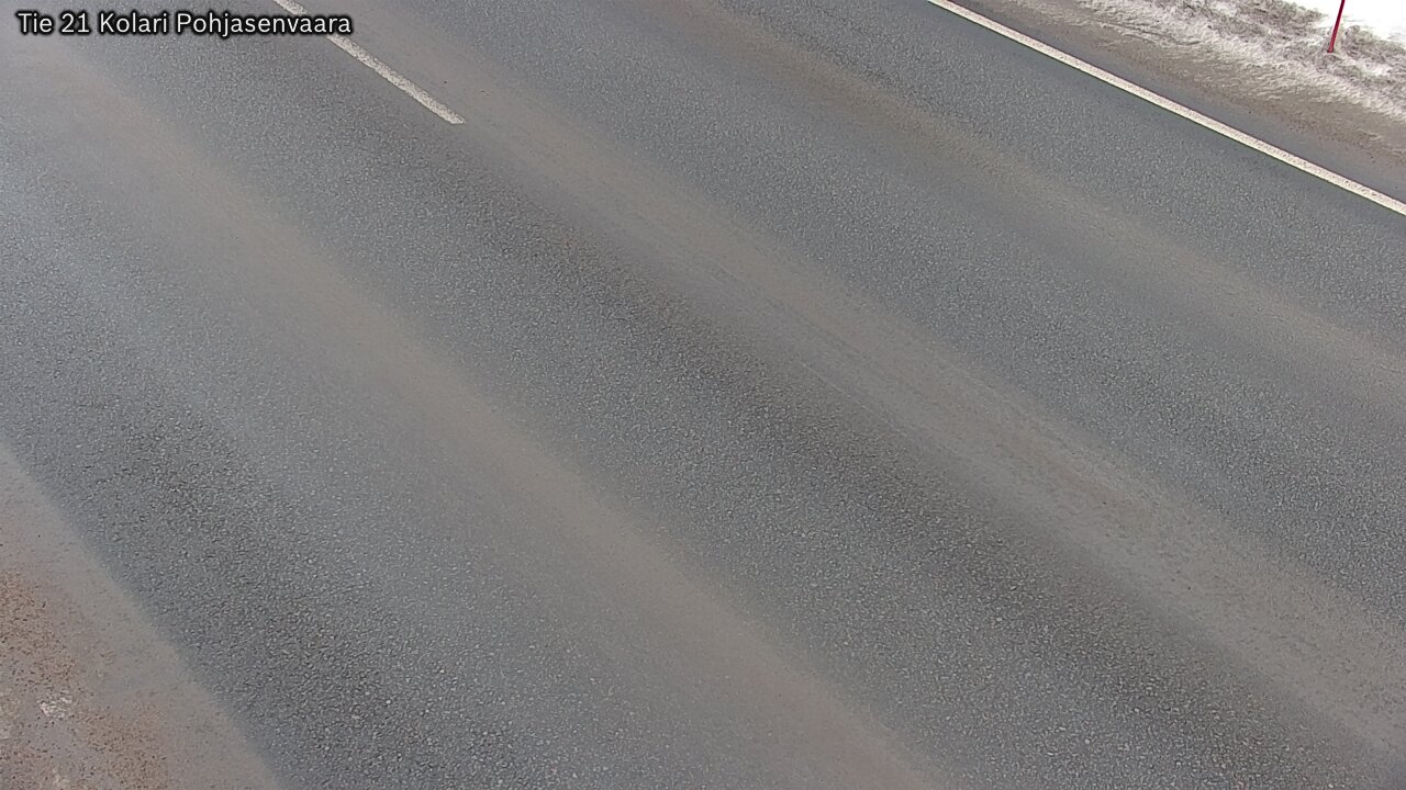 Weather Camera Image Road 21 Kolari, Pohjasenvaara, Kolari, Lappi