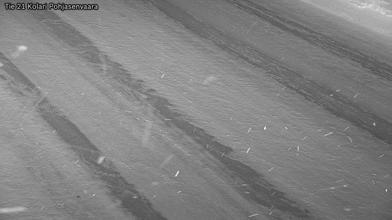 Weather Camera Image Väg 21 Kolari, Pohjasenvaara, Kolari, Lappi