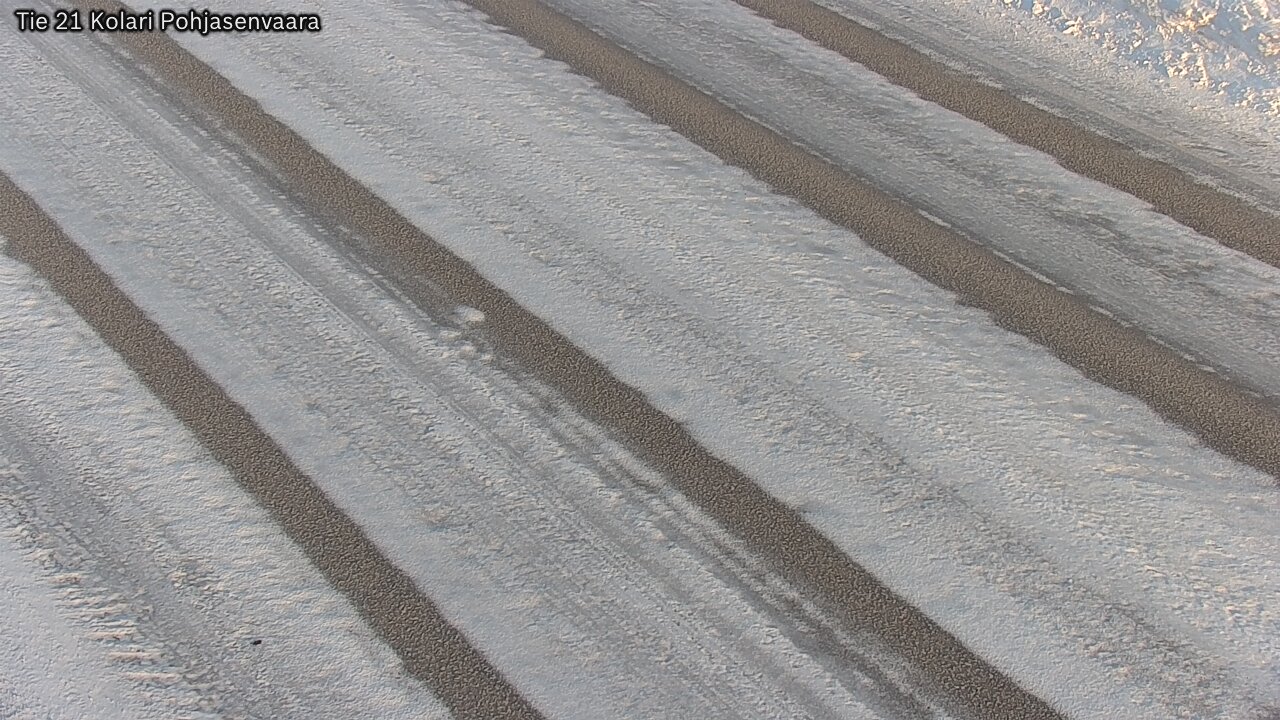 Weather Camera Image Road 21 Kolari, Pohjasenvaara, Kolari, Lappi
