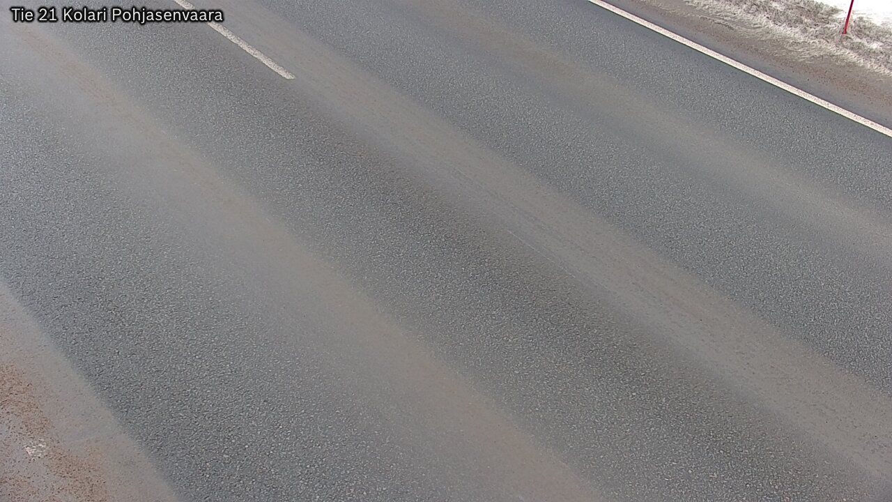 Weather Camera Image Road 21 Kolari, Pohjasenvaara, Kolari, Lappi