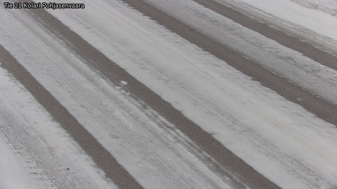 Weather Camera Image Väg 21 Kolari, Pohjasenvaara, Kolari, Lappi