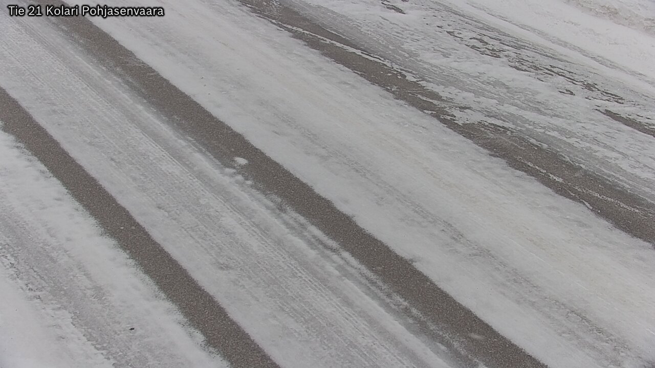 Weather Camera Image Väg 21 Kolari, Pohjasenvaara, Kolari, Lappi