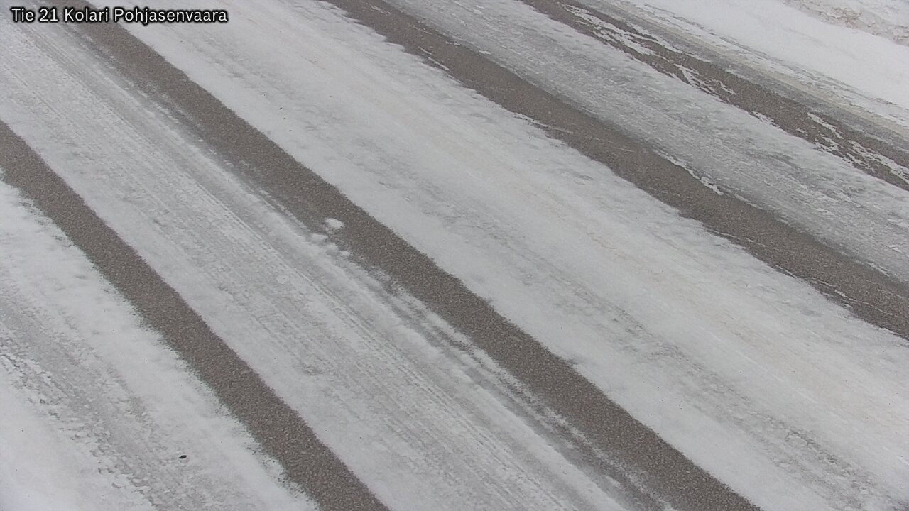 Weather Camera Image Väg 21 Kolari, Pohjasenvaara, Kolari, Lappi
