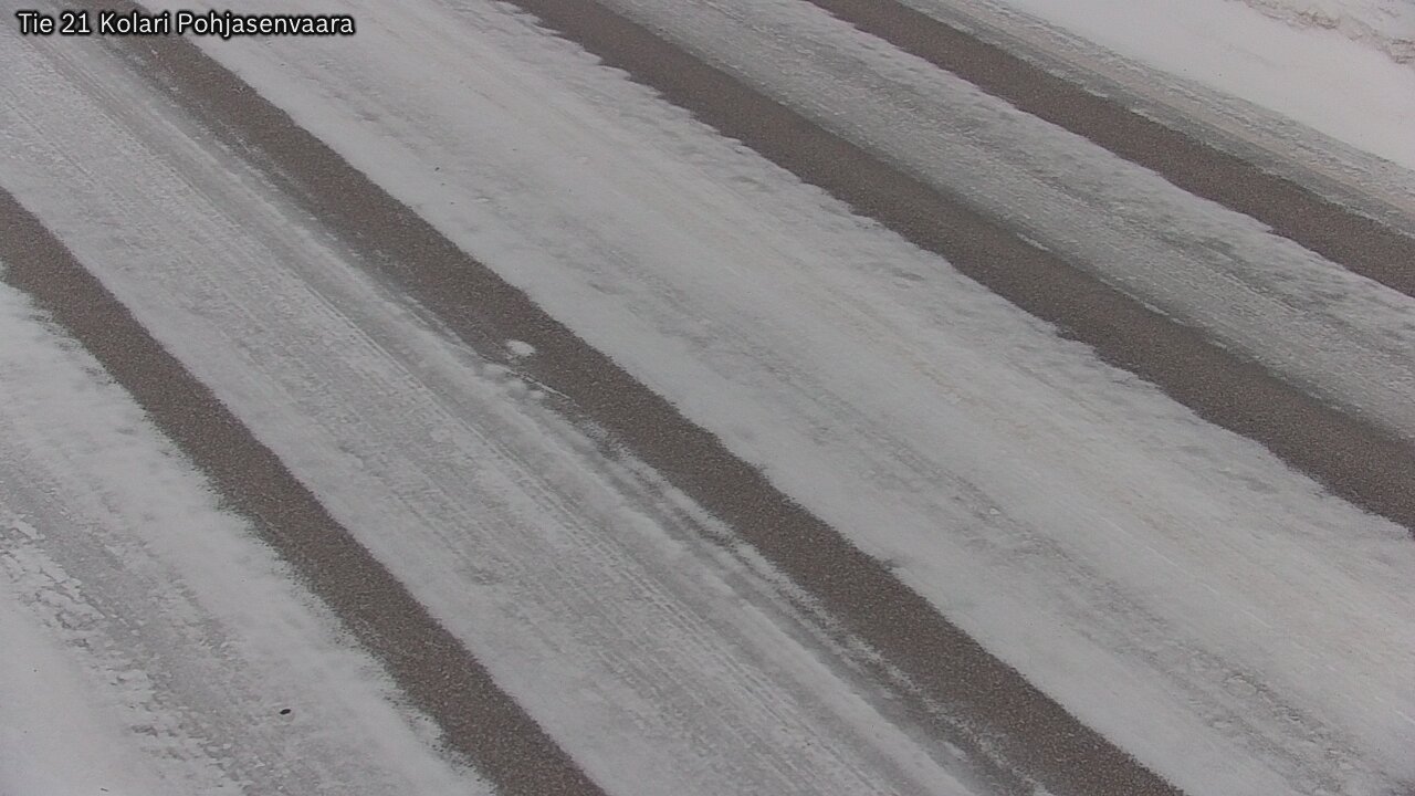 Weather Camera Image Väg 21 Kolari, Pohjasenvaara, Kolari, Lappi