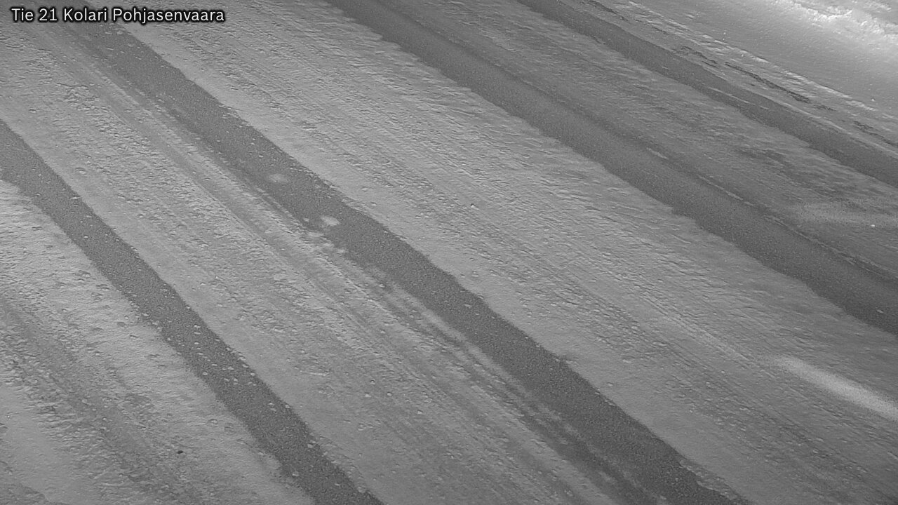 Weather Camera Image Väg 21 Kolari, Pohjasenvaara, Kolari, Lappi