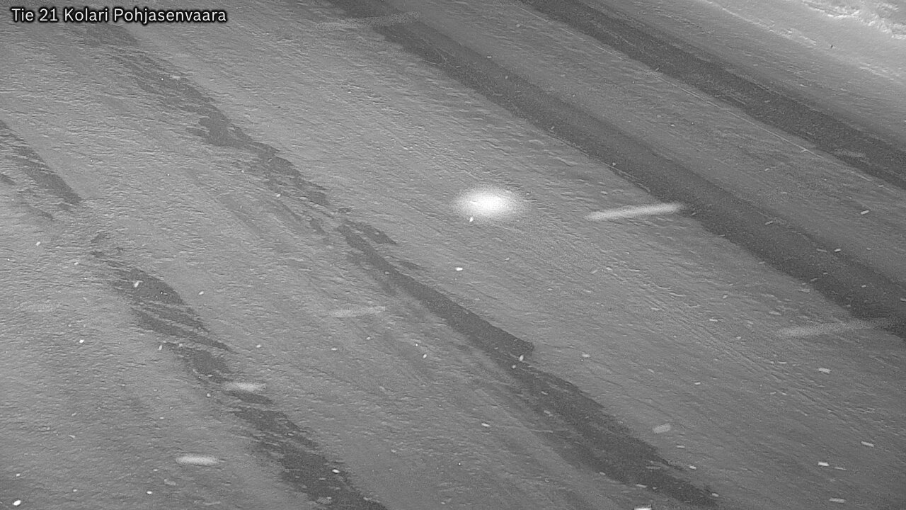 Weather Camera Image Väg 21 Kolari, Pohjasenvaara, Kolari, Lappi