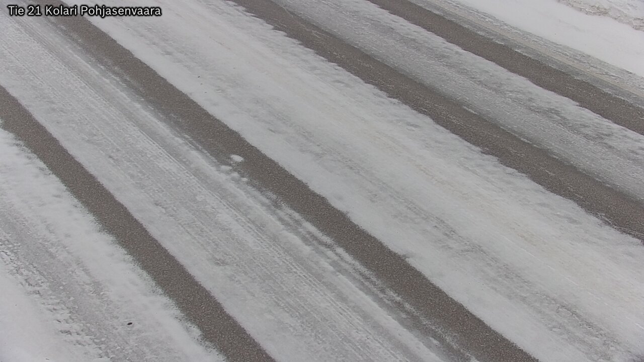 Weather Camera Image Väg 21 Kolari, Pohjasenvaara, Kolari, Lappi