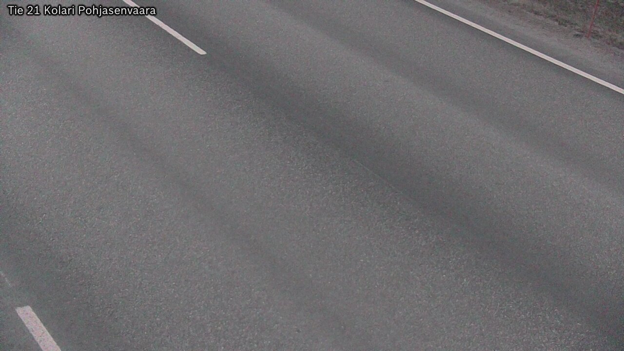 Weather Camera Image Väg 21 Kolari, Pohjasenvaara, Kolari, Lappi