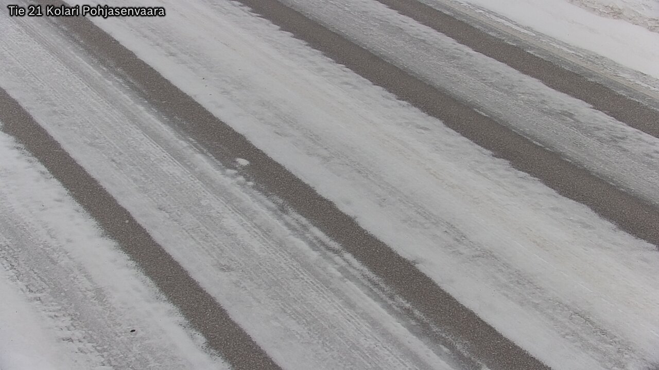Weather Camera Image Väg 21 Kolari, Pohjasenvaara, Kolari, Lappi