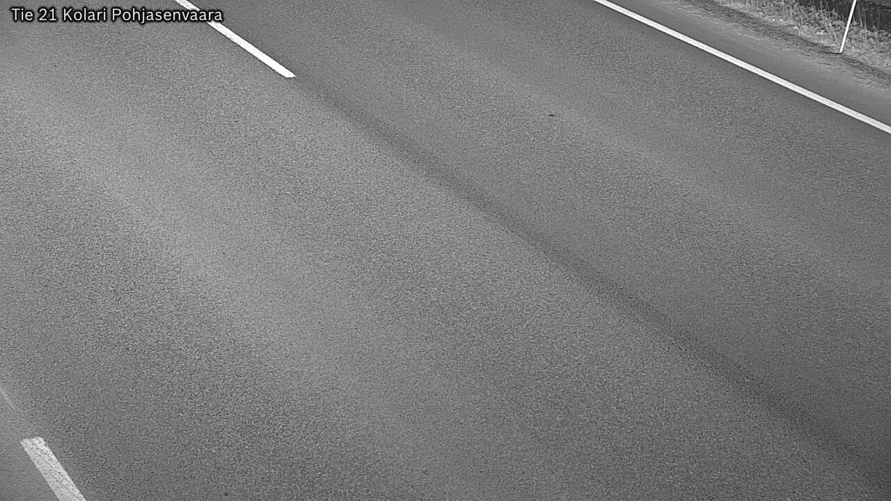 Weather Camera Image Väg 21 Kolari, Pohjasenvaara, Kolari, Lappi
