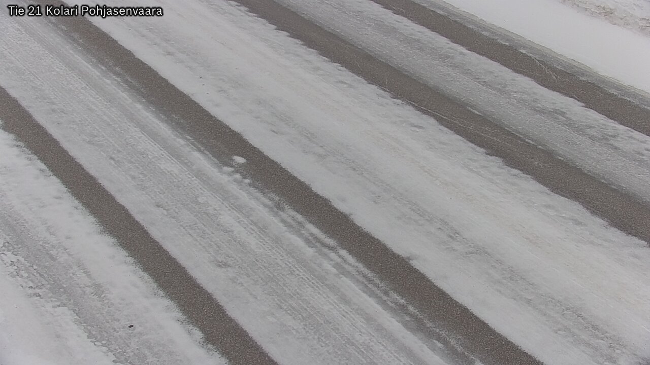 Weather Camera Image Väg 21 Kolari, Pohjasenvaara, Kolari, Lappi