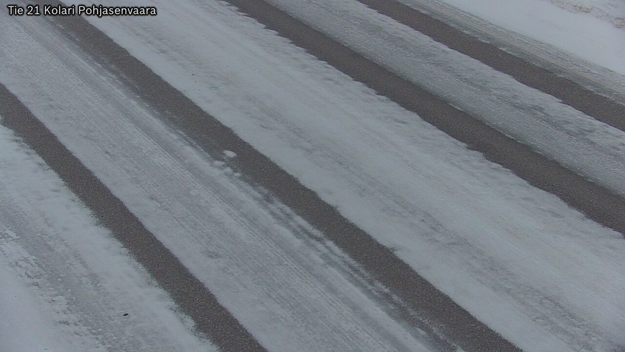 Weather Camera Image Väg 21 Kolari, Pohjasenvaara, Kolari, Lappi