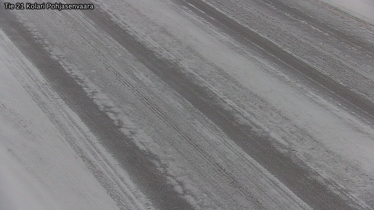 Weather Camera Image Road 21 Kolari, Pohjasenvaara, Kolari, Lappi