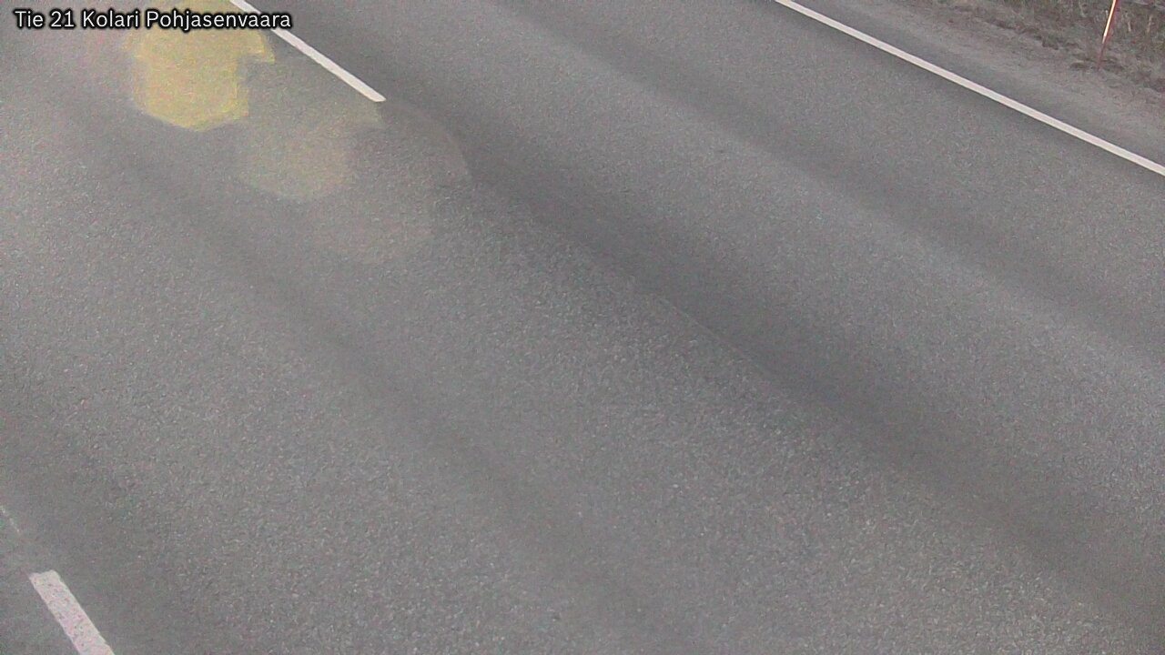 Weather Camera Image Väg 21 Kolari, Pohjasenvaara, Kolari, Lappi