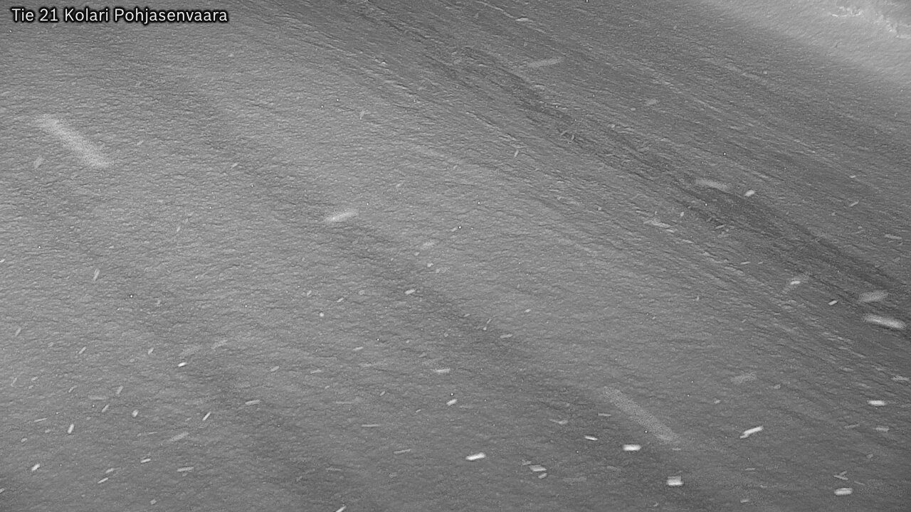 Weather Camera Image Väg 21 Kolari, Pohjasenvaara, Kolari, Lappi