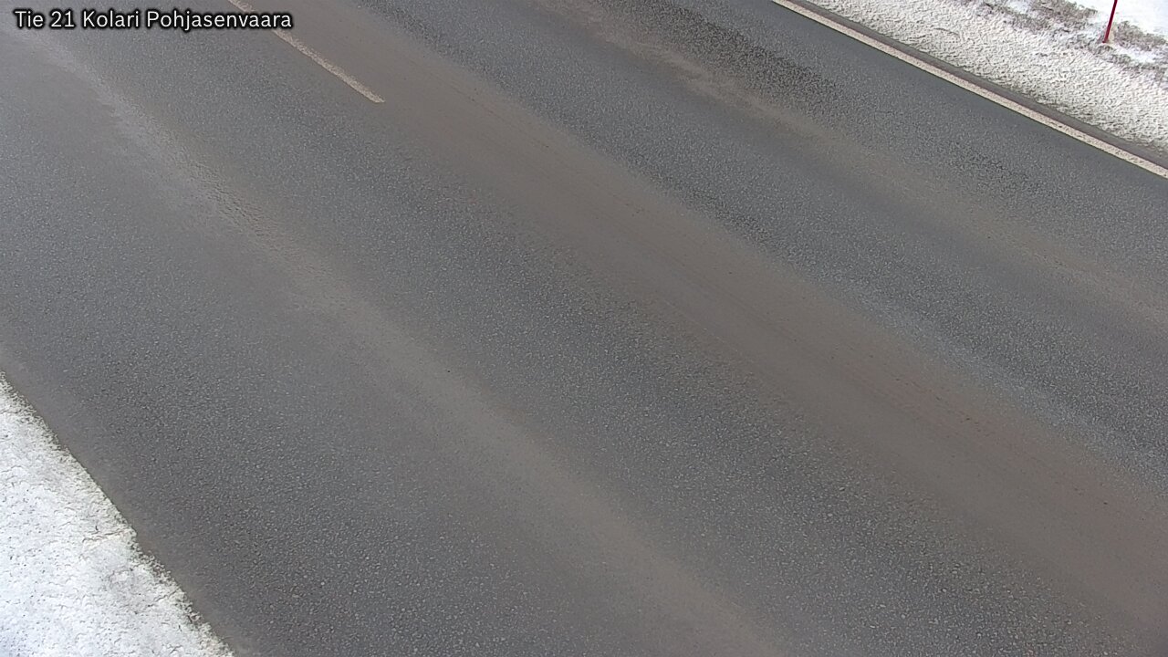 Weather Camera Image Väg 21 Kolari, Pohjasenvaara, Kolari, Lappi