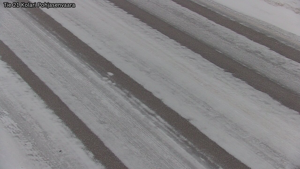 Weather Camera Image Väg 21 Kolari, Pohjasenvaara, Kolari, Lappi