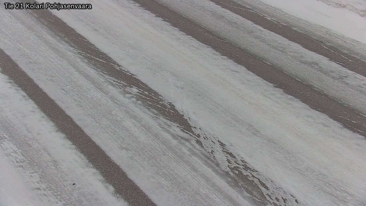 Weather Camera Image Väg 21 Kolari, Pohjasenvaara, Kolari, Lappi