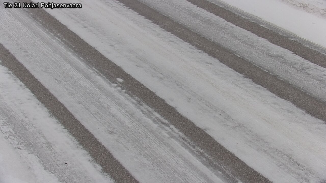 Weather Camera Image Väg 21 Kolari, Pohjasenvaara, Kolari, Lappi