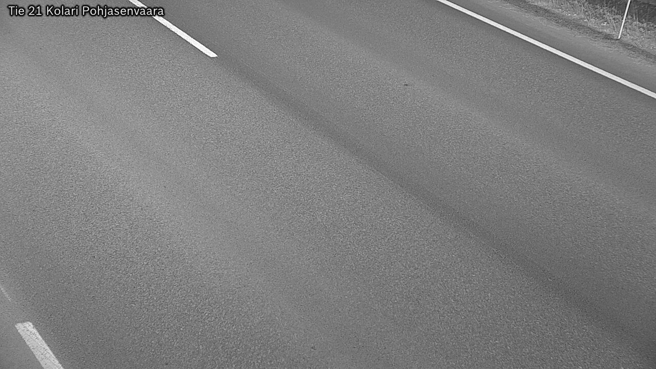 Weather Camera Image Väg 21 Kolari, Pohjasenvaara, Kolari, Lappi