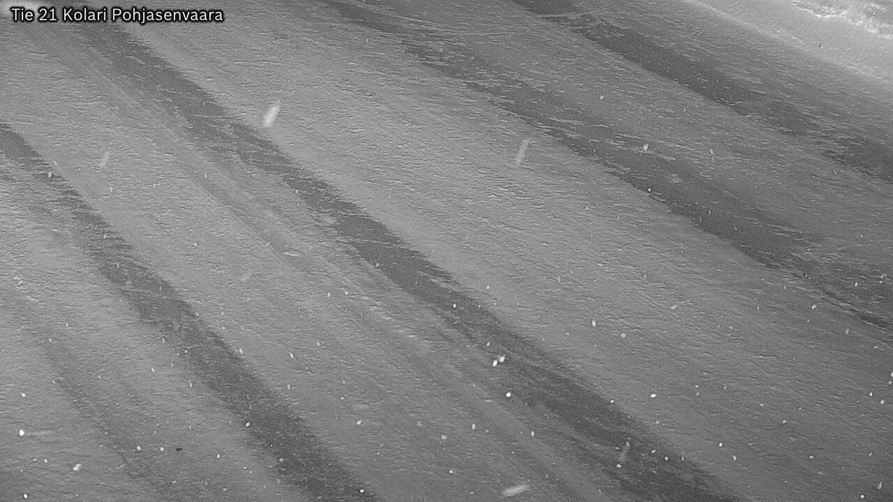 Weather Camera Image Väg 21 Kolari, Pohjasenvaara, Kolari, Lappi
