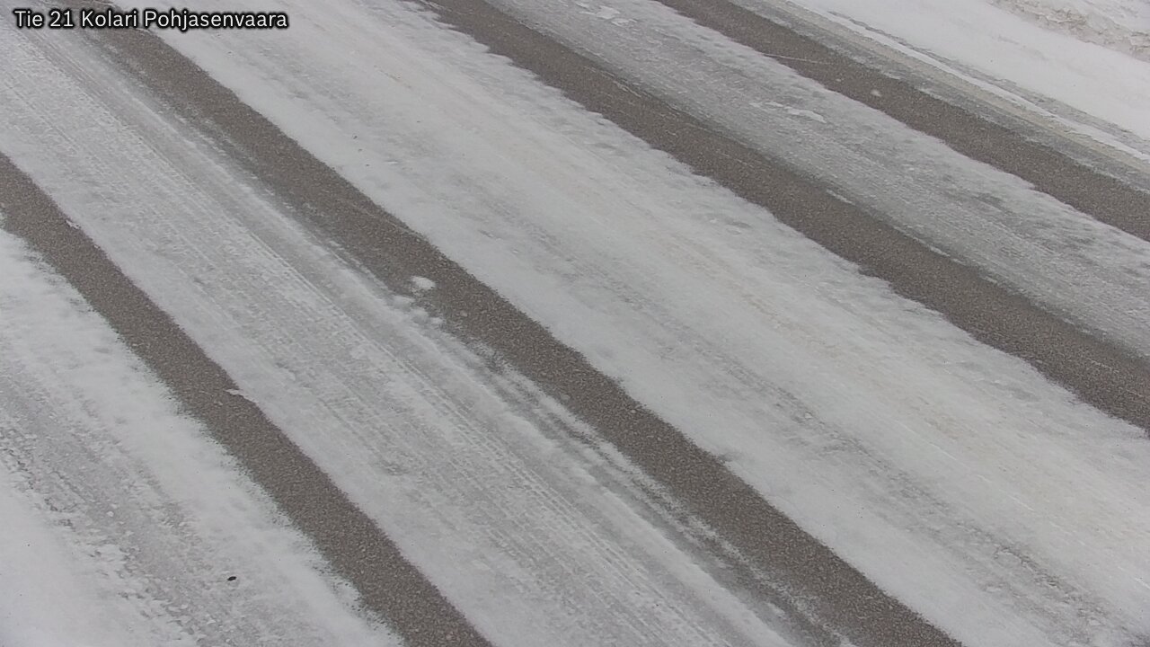 Weather Camera Image Väg 21 Kolari, Pohjasenvaara, Kolari, Lappi