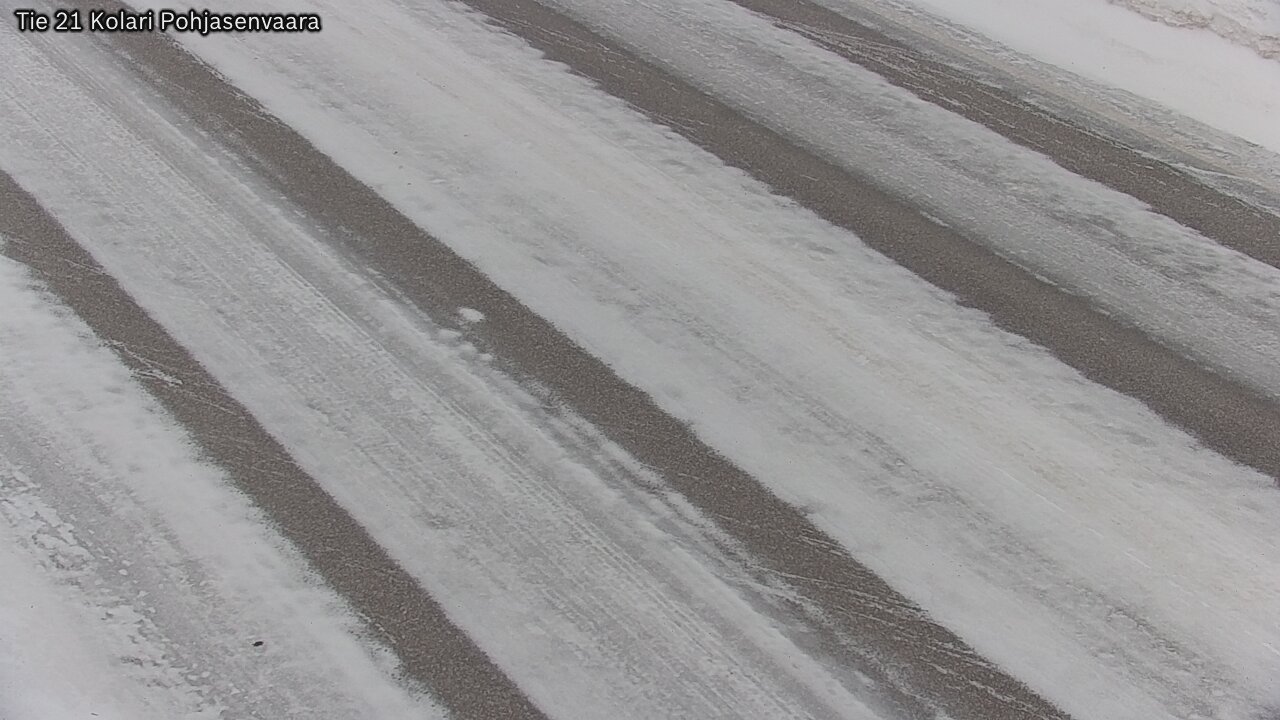 Weather Camera Image Väg 21 Kolari, Pohjasenvaara, Kolari, Lappi