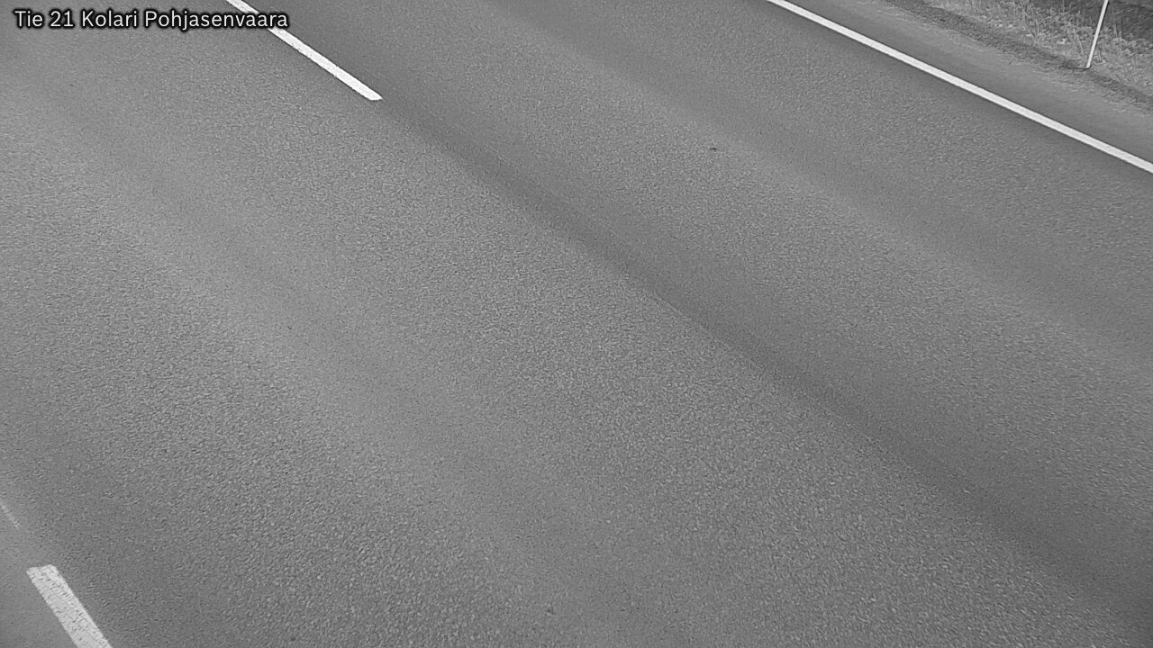 Weather Camera Image Väg 21 Kolari, Pohjasenvaara, Kolari, Lappi