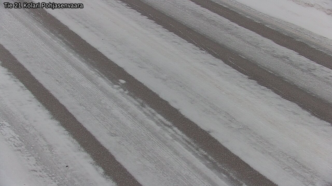 Weather Camera Image Väg 21 Kolari, Pohjasenvaara, Kolari, Lappi