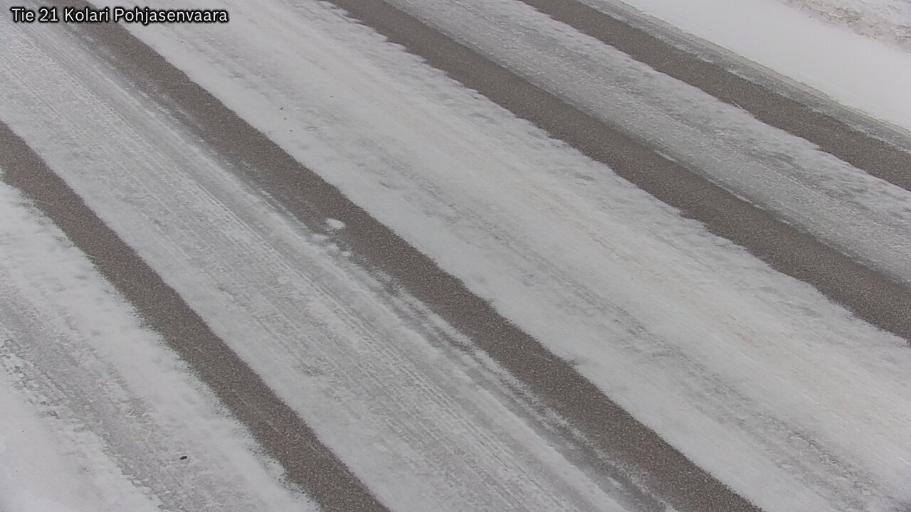 Weather Camera Image Väg 21 Kolari, Pohjasenvaara, Kolari, Lappi