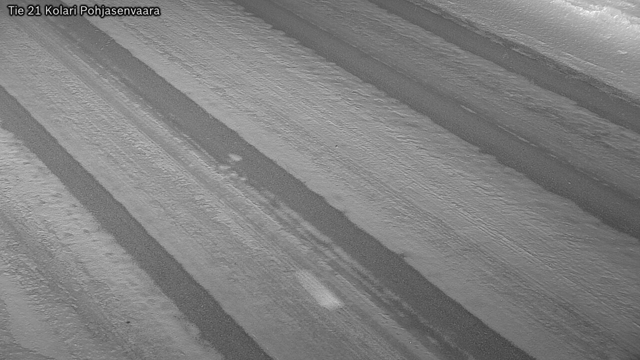 Weather Camera Image Väg 21 Kolari, Pohjasenvaara, Kolari, Lappi