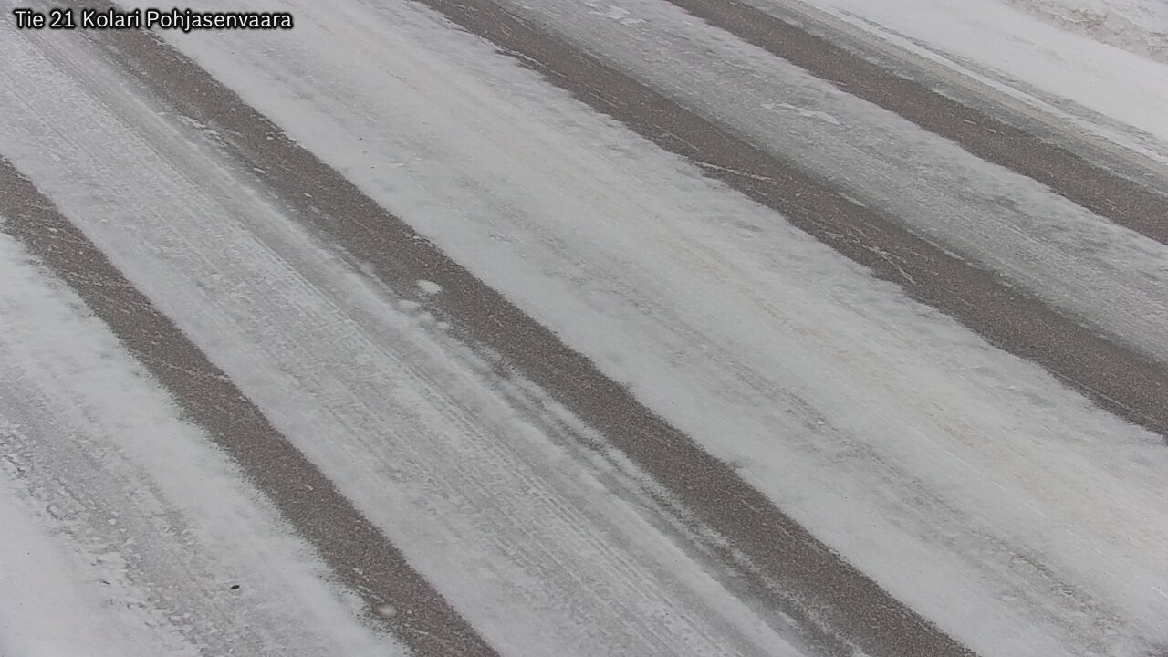 Weather Camera Image Väg 21 Kolari, Pohjasenvaara, Kolari, Lappi