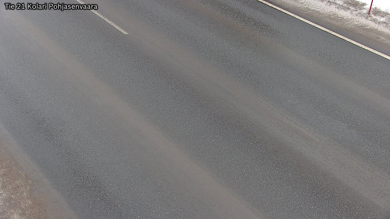 Weather Camera Image Road 21 Kolari, Pohjasenvaara, Kolari, Lappi