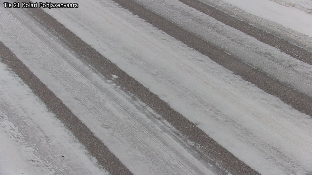 Weather Camera Image Väg 21 Kolari, Pohjasenvaara, Kolari, Lappi