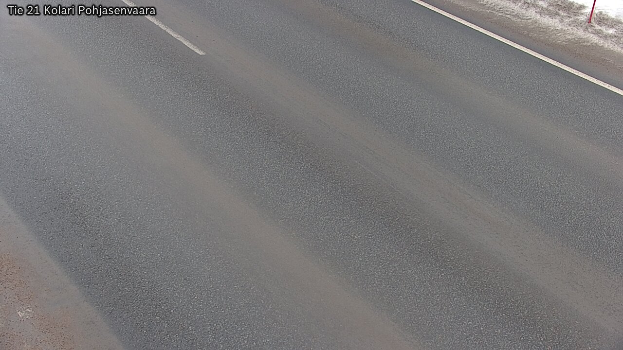 Weather Camera Image Road 21 Kolari, Pohjasenvaara, Kolari, Lappi