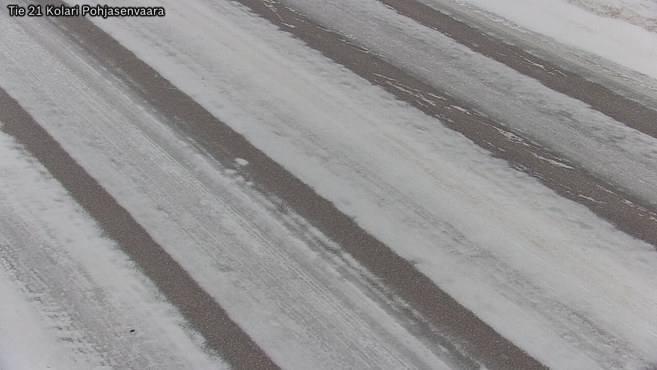 Weather Camera Image Väg 21 Kolari, Pohjasenvaara, Kolari, Lappi