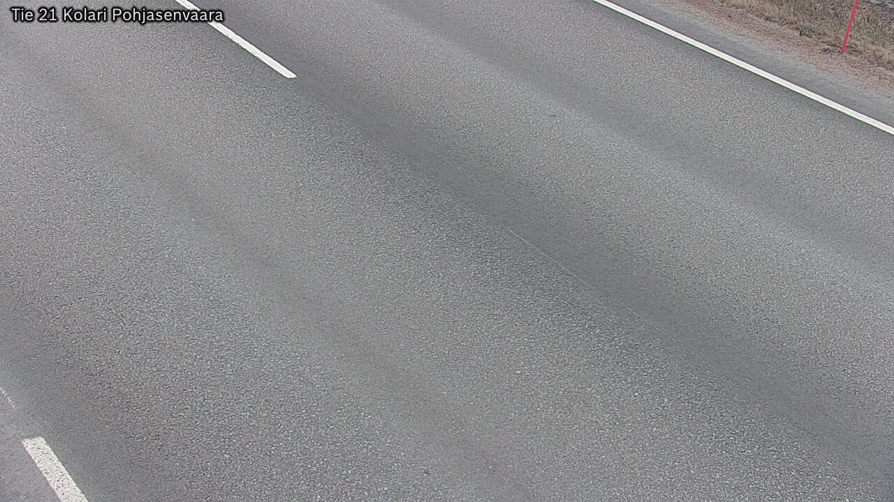 Weather Camera Image Väg 21 Kolari, Pohjasenvaara, Kolari, Lappi