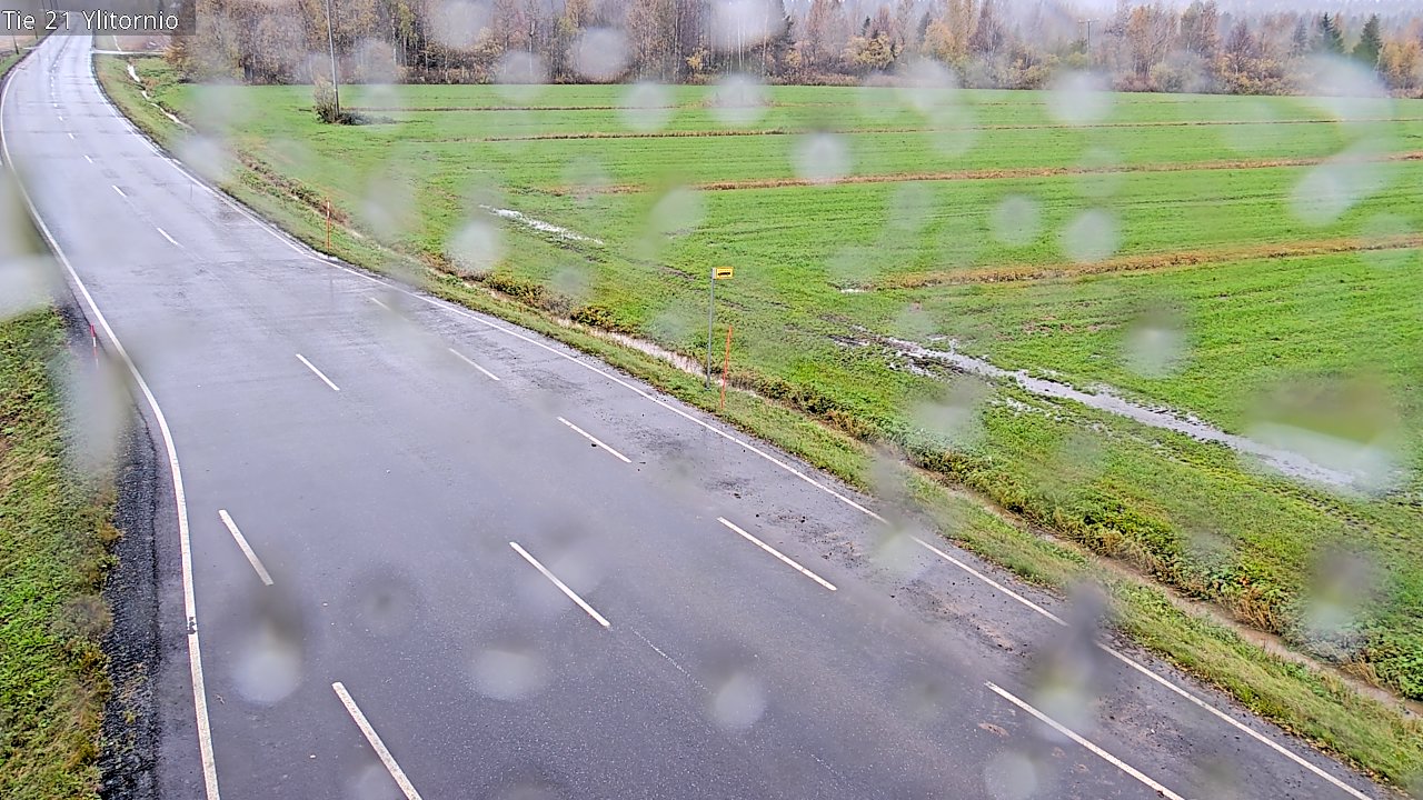 Weather Camera Image Road 21 Ylitornio, Tornio, Lappi
