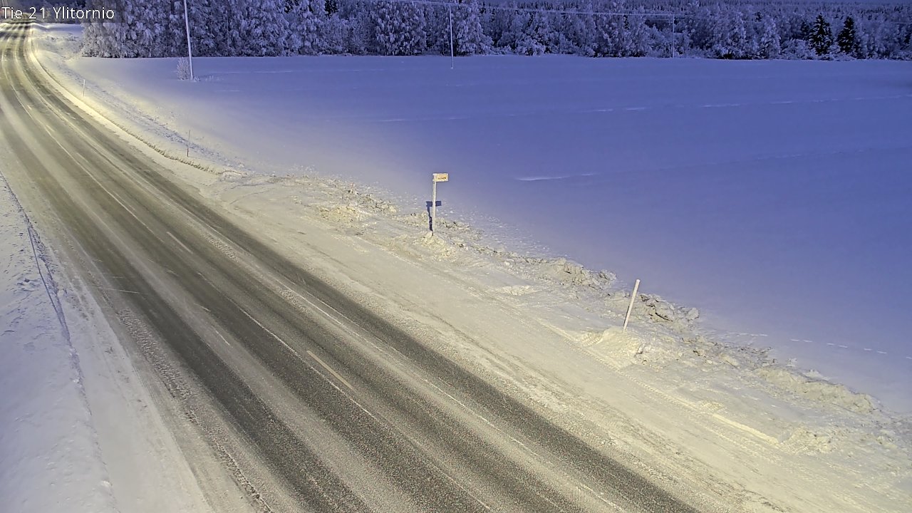 Kelikamerat Kuva Tie 21 Ylitornio, Tornio, Lappi