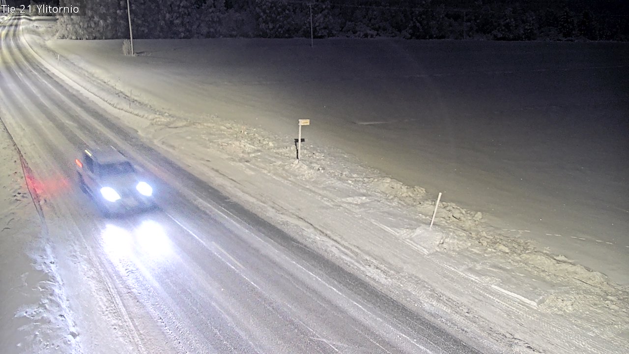 Kelikamerat Kuva Tie 21 Ylitornio, Tornio, Lappi