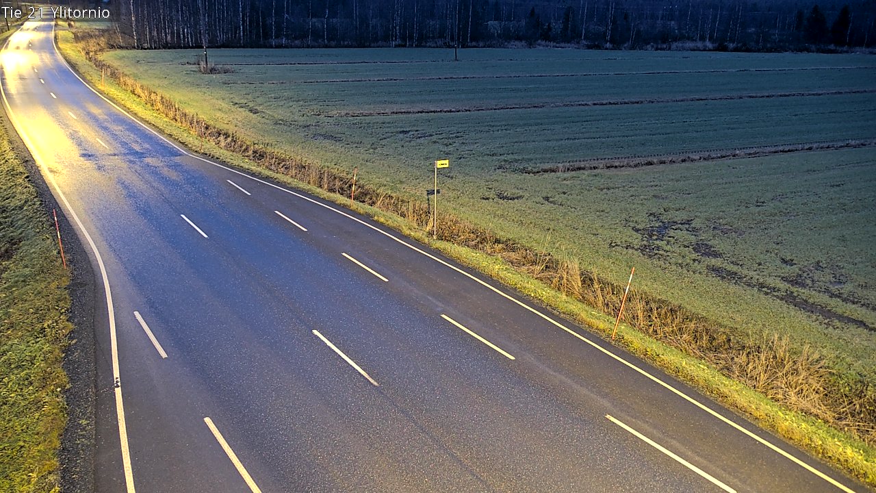 Kelikamerat Kuva Tie 21 Ylitornio, Tornio, Lappi