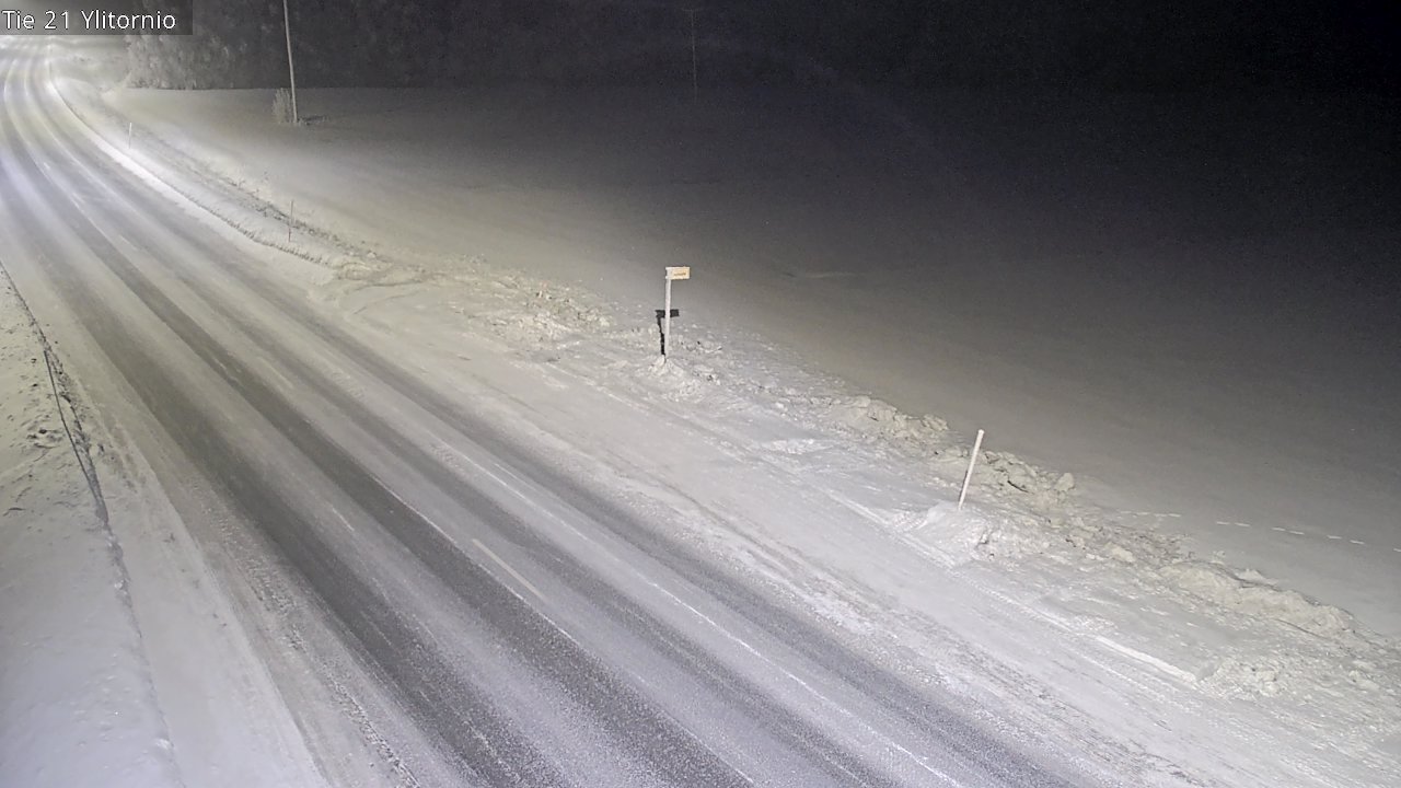 Kelikamerat Kuva Tie 21 Ylitornio, Tornio, Lappi