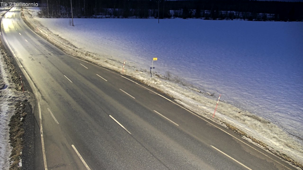 Kelikamerat Kuva Tie 21 Ylitornio, Tornio, Lappi