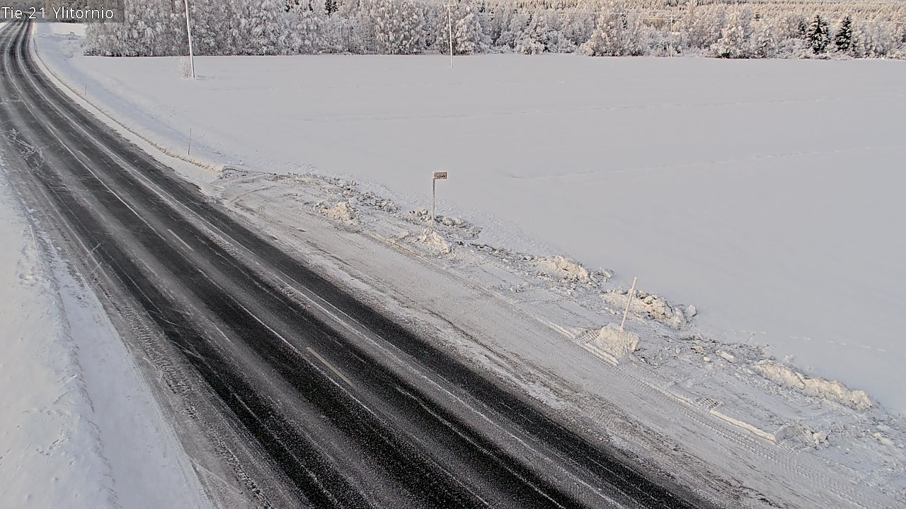 Kelikamerat Kuva Tie 21 Ylitornio, Tornio, Lappi