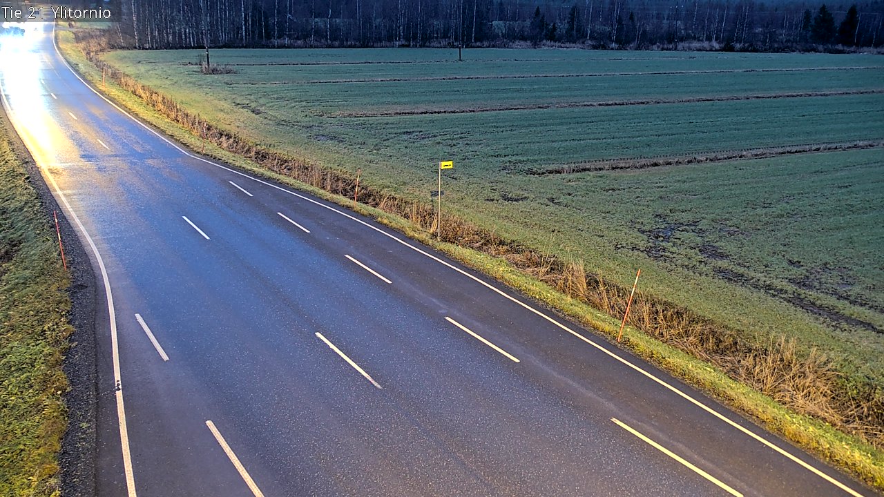 Kelikamerat Kuva Tie 21 Ylitornio, Tornio, Lappi