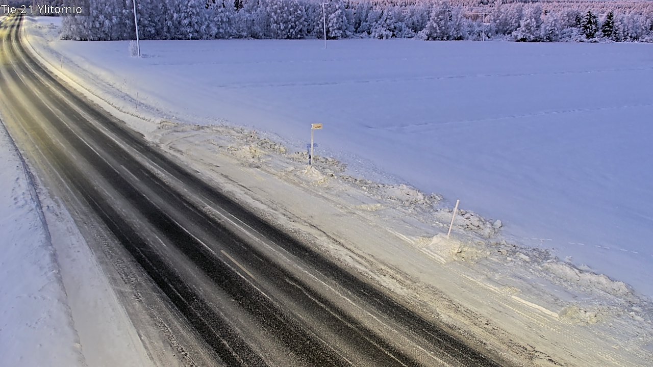 Kelikamerat Kuva Tie 21 Ylitornio, Tornio, Lappi