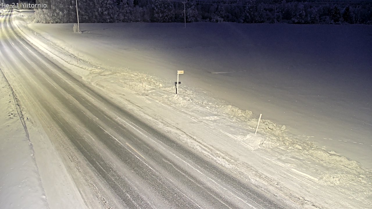 Kelikamerat Kuva Tie 21 Ylitornio, Tornio, Lappi