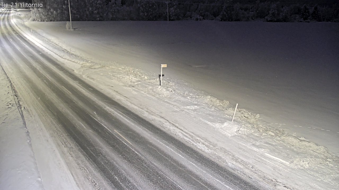 Kelikamerat Kuva Tie 21 Ylitornio, Tornio, Lappi