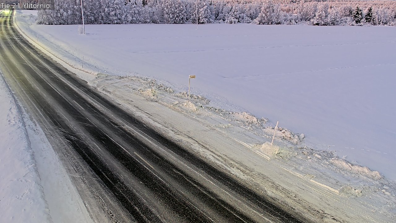 Kelikamerat Kuva Tie 21 Ylitornio, Tornio, Lappi